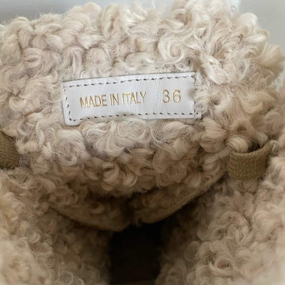 New GIA BORGHINI LACE UP CHUNKY SOLE BOOTIE - size 6 - Picture 3 of 4